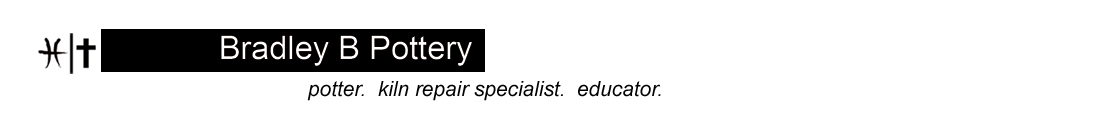 Ceramic Artist | Kiln Repair Specialist | Educator | Virginia, District of Columbia, Maryland, West Virginia, Delaware | Potter | Ceramic Educator | Ceramic Workshops | Glaze Calculation | Kiln Building | Bradley B Pottery | Brad Birkhimer | http://www.BradleyBirkhimer.com